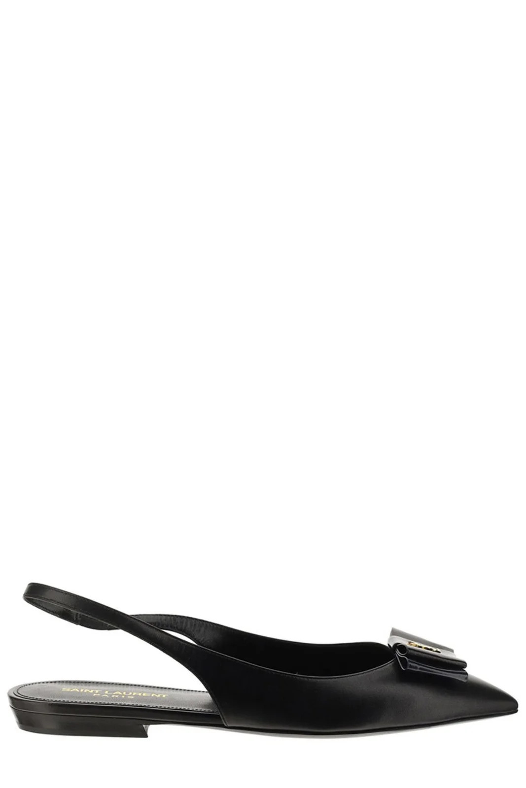 Saint Laurent Anais Slingback Flats | Cettire Global