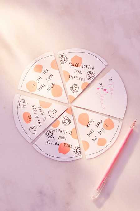 Meri Meri Pizza Love Notes Set | Urban Outfitters US