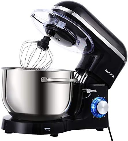 Aucma Stand Mixer,6.5-QT 660W 6-Speed Tilt-Head Food Mixer, Kitchen Electric Mixer with Dough Hoo... | Amazon (US)