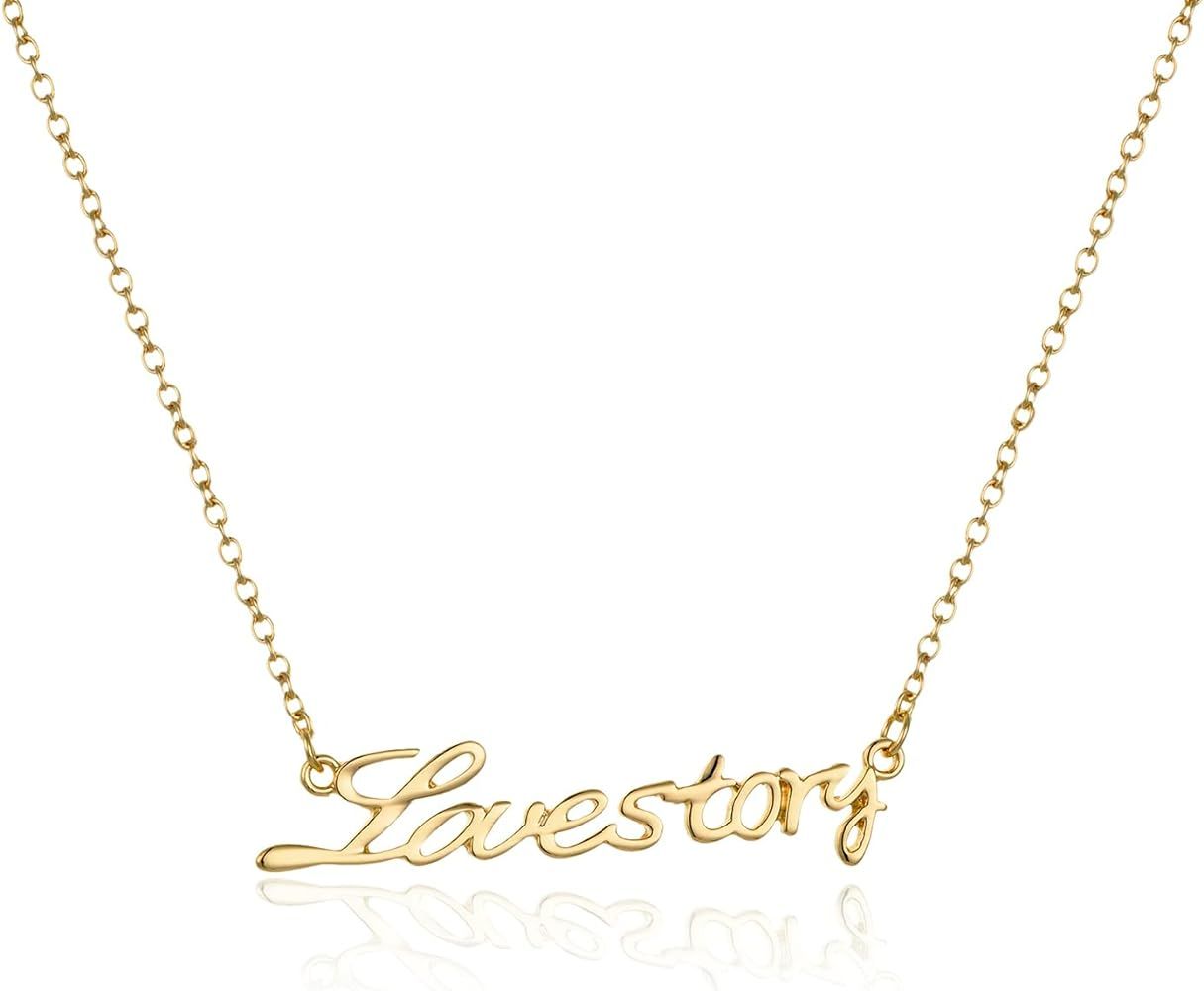 Yuoos Love Story Necklace Reputation Singer Signature Choker for Inspired Fan Music Lover Gifts | Amazon (US)