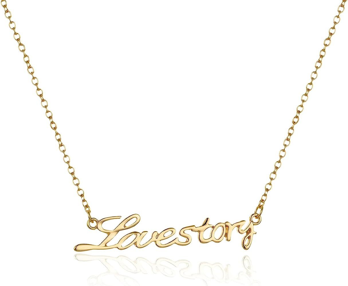 Yuoos Love Story Necklace Reputation Singer Signature Choker for Inspired Fan Music Lover Gifts | Amazon (US)