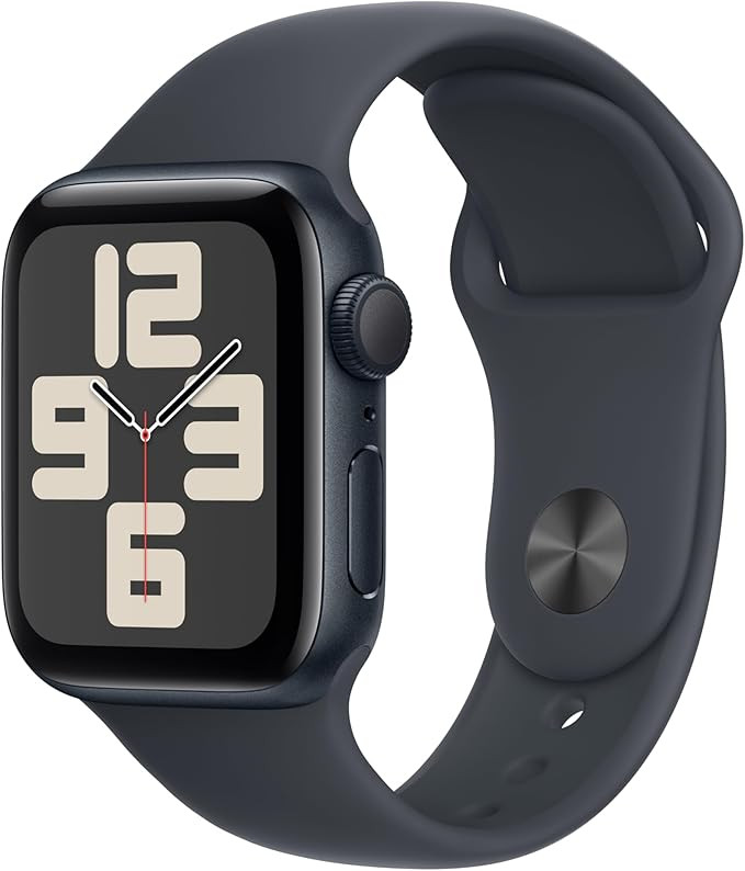 Apple Watch SE (2nd Gen) [GPS 40mm] Smartwatch with Midnight Aluminum Case with Midnight Sport Ba... | Amazon (US)