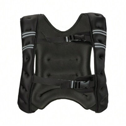 Weighted Vest For Men Women, 16/25/30 Lbs Weights Included, Workout Equipment Strength Training Weight Vest For Training Workout, Jogging, Cardio, Wal | SHEIN