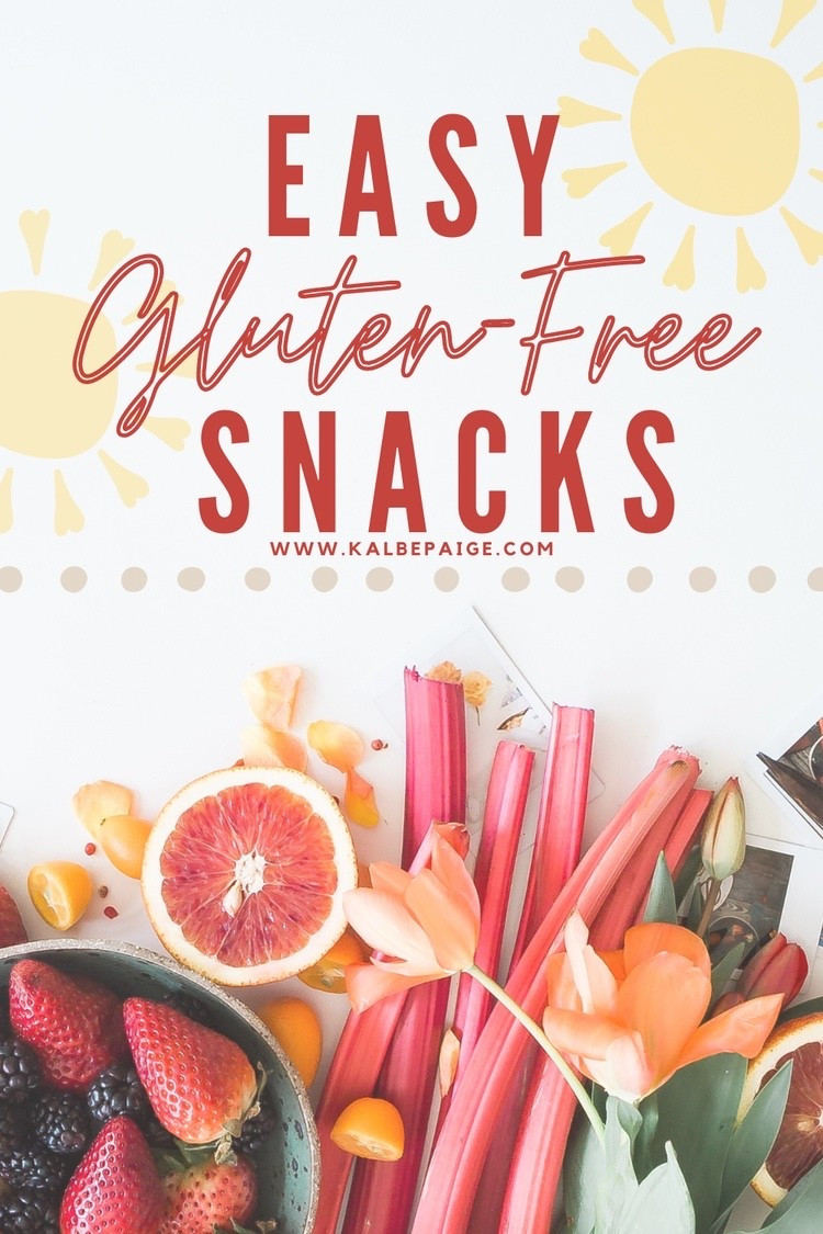 Linking some of my favorite gluten free snacks that are healthy and convenient for on the go!
