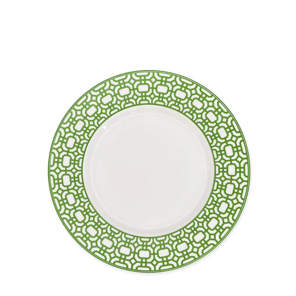 Newport Garden Gate Salad Plate Green | Caskata