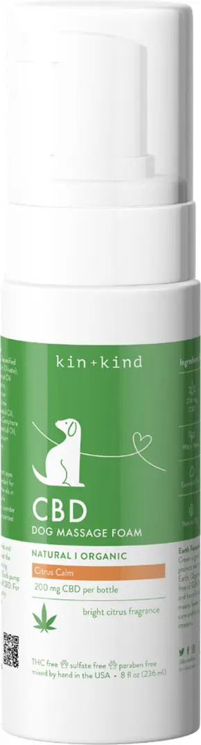 kin + kind CBD Calming Dog Massage Foam | Nordstrom