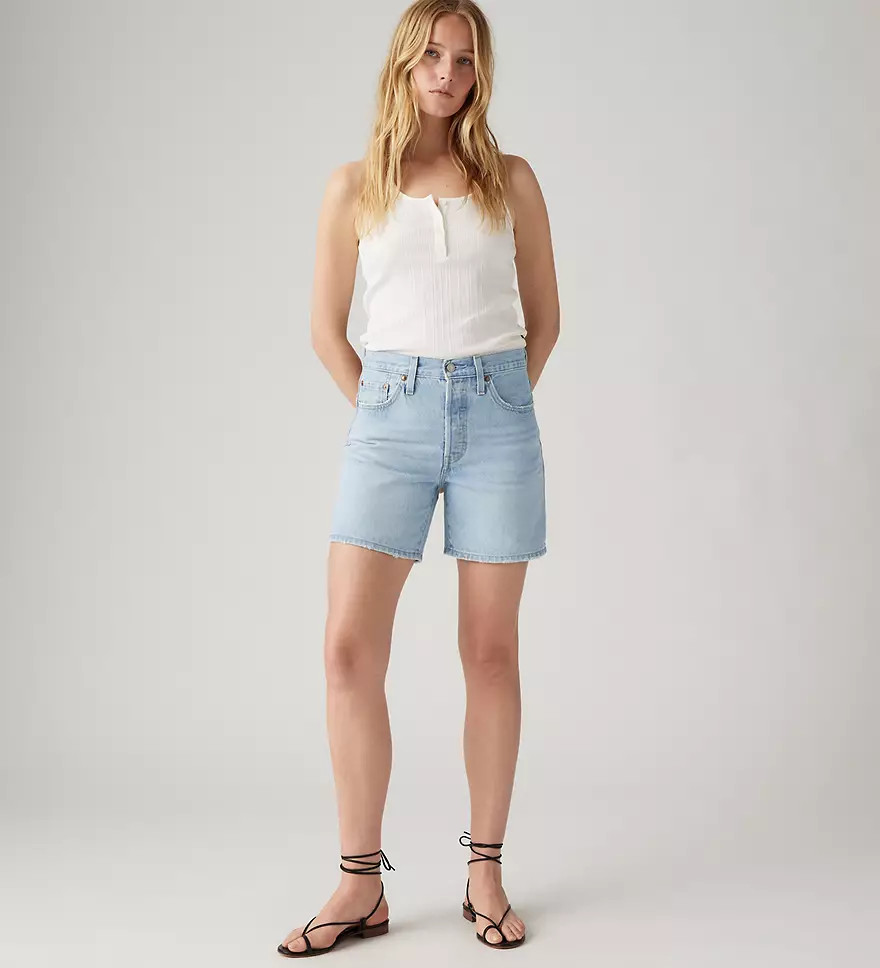 501® Mid Thigh Women's Shorts | LEVI'S (US)