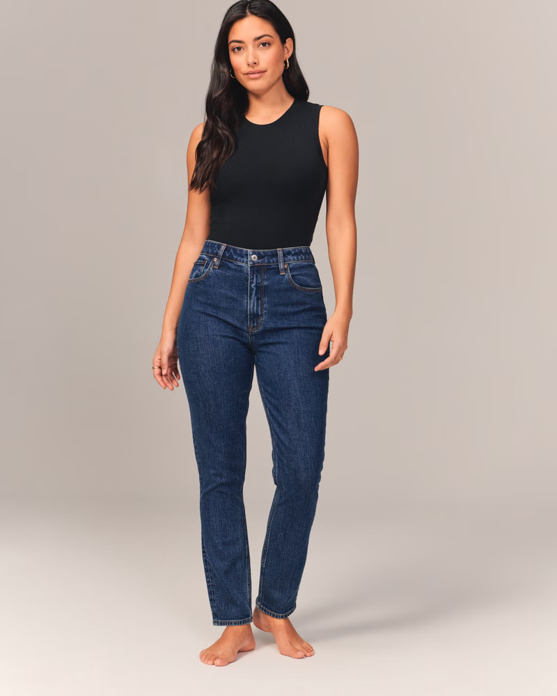 Curve Love High Rise Skinny Jean | Abercrombie & Fitch (US)