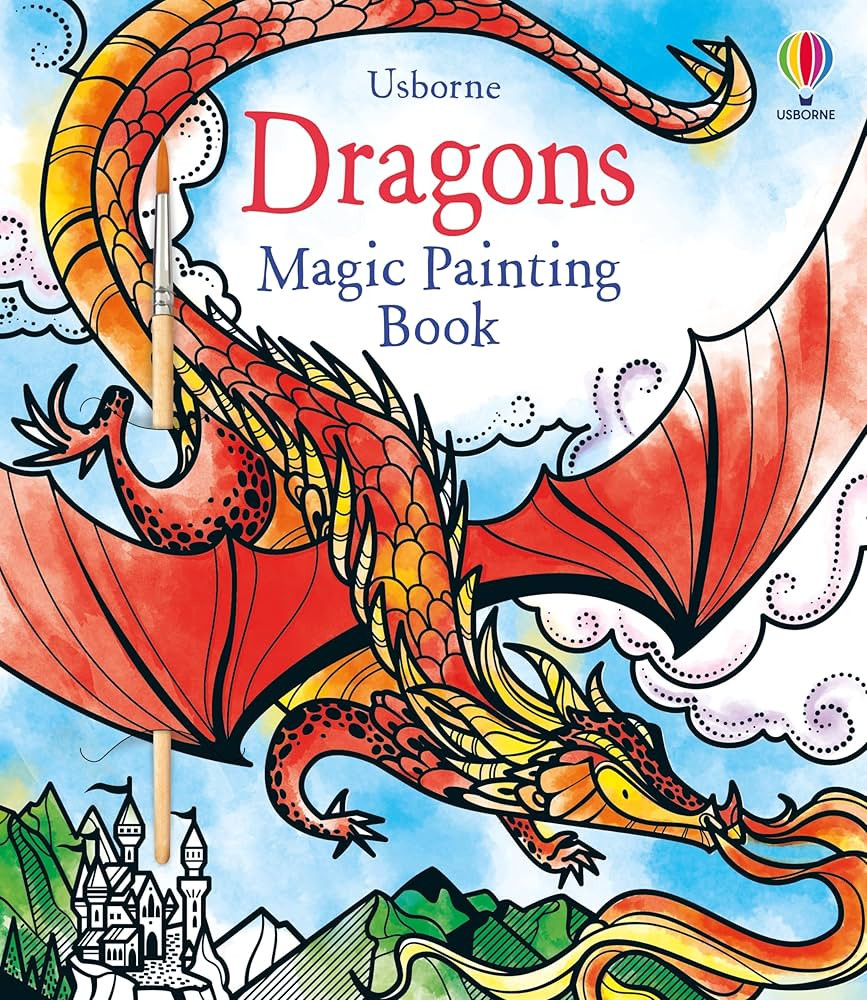 Dragons Magic Painting Book | Amazon (US)