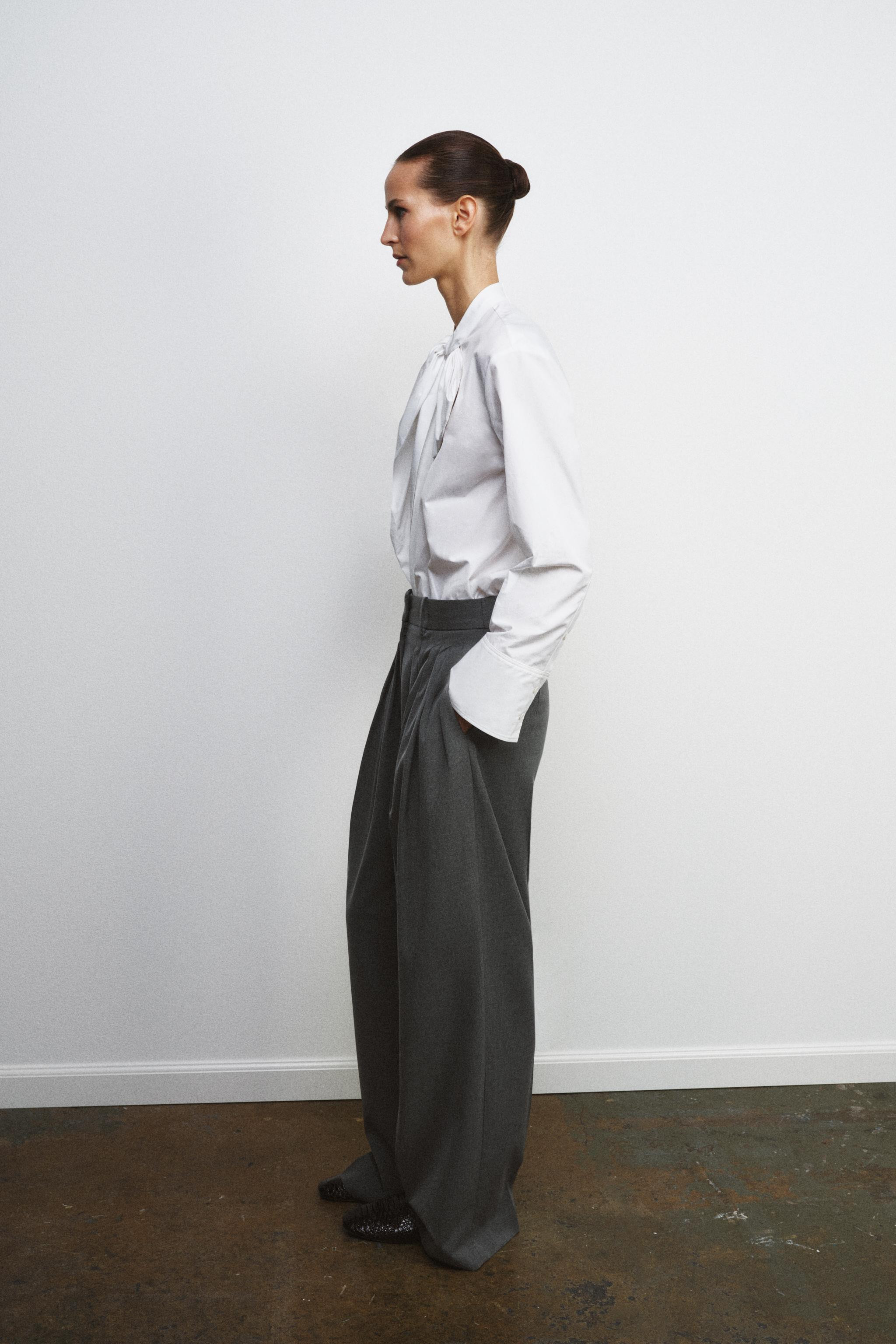 ZW COLLECTION DARTED TROUSERS | Zara UK