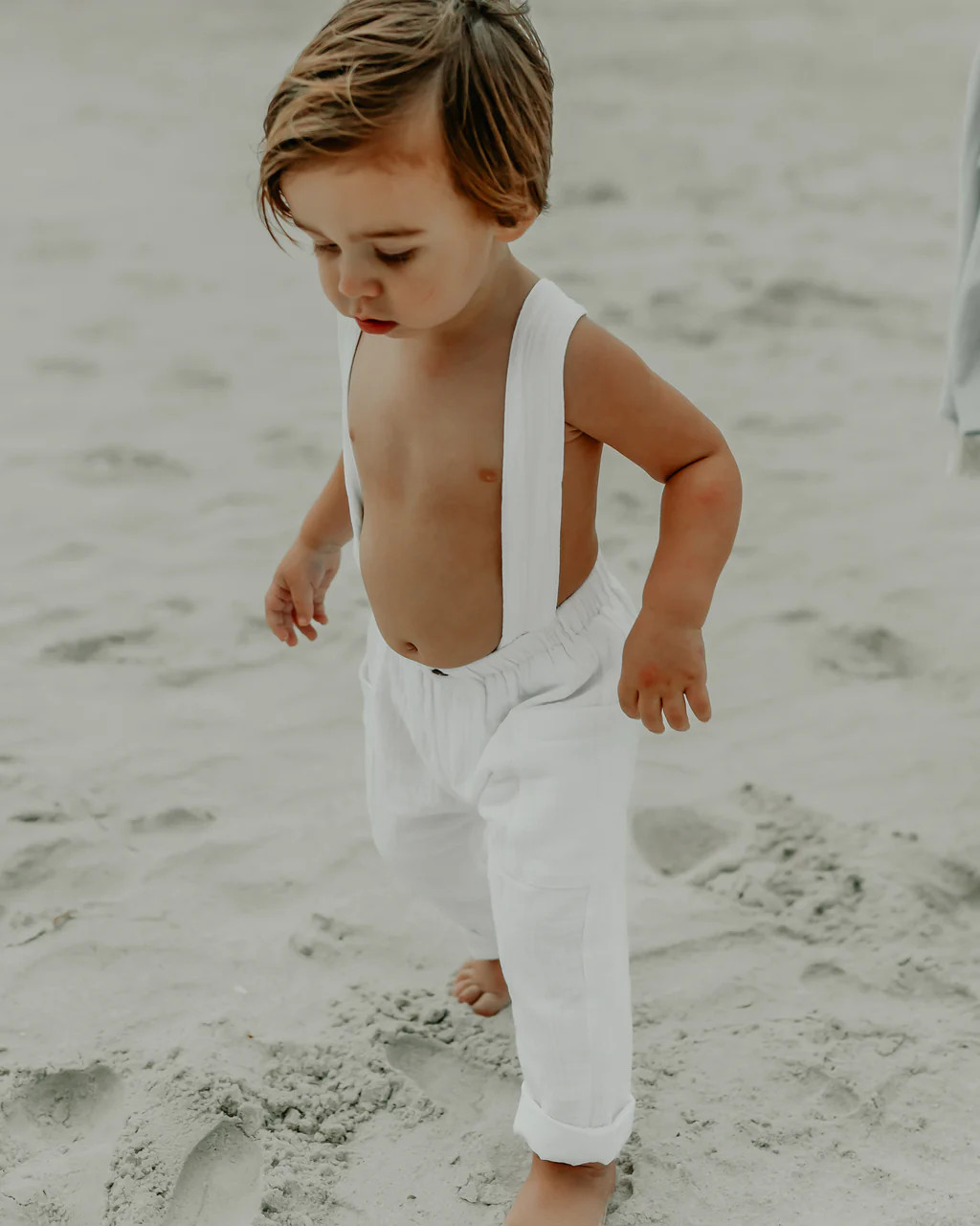 Finn Muslin Pants (white) | INDIE BLUE