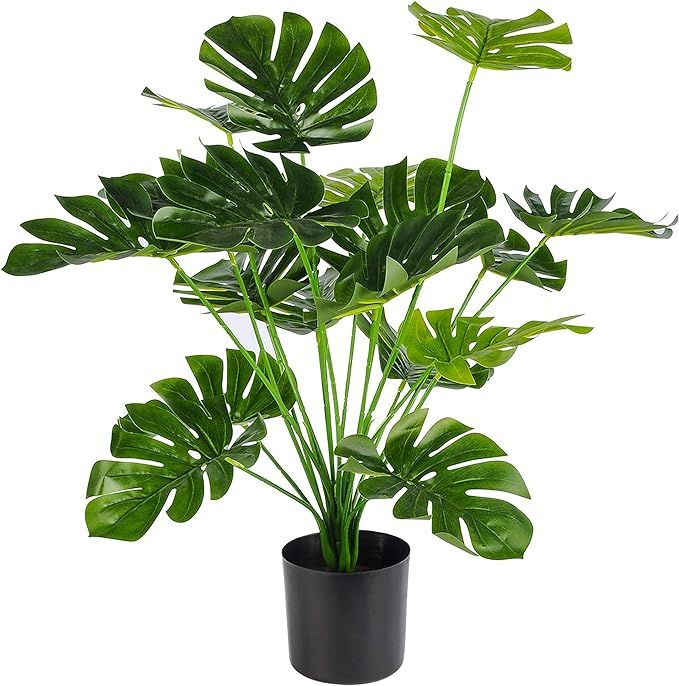 Toopify 28" Fake Plants Large Artificial Floor Faux Plants Indoor Tall for Home Office Living Roo... | Amazon (US)