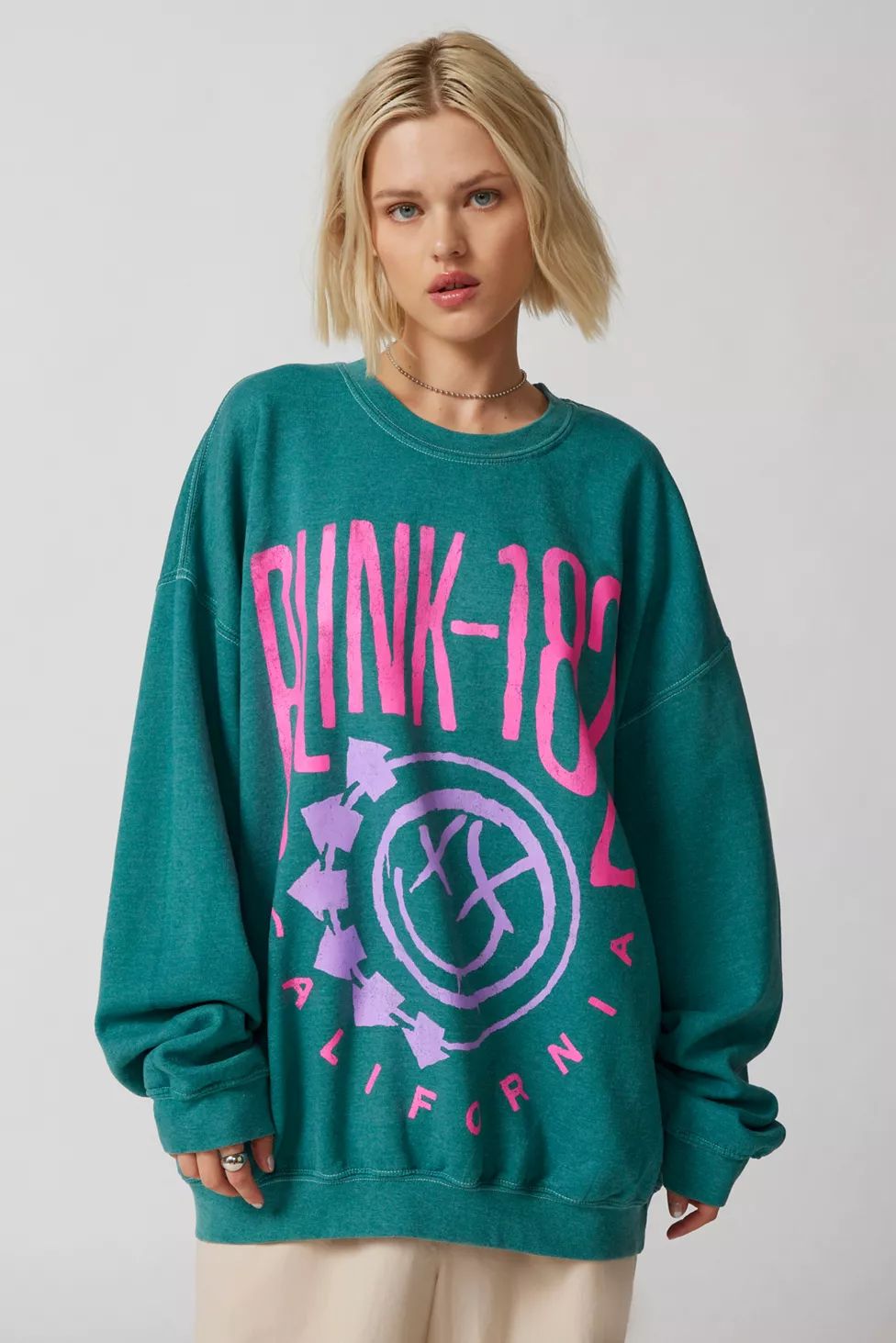 Blink 182 Punk Rock Sweatshirt | Urban Outfitters (US and RoW)