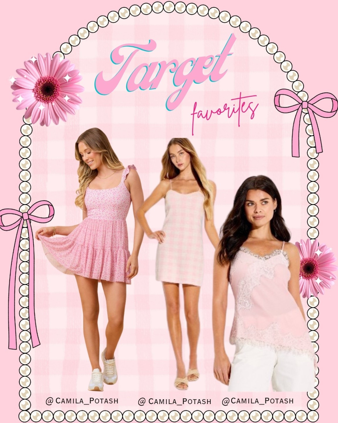 Pink girl summer starts now 🎀💕 These feminine fashion finds are giving soft girl, coquette, and dreamy Pinterest aesthetic all in one. From cute pink mini dresses to delicate lace camis and effortless girly outfits, these looks are perfect for brunch dates, vacations, coffee runs, casual summer days, girls’ nights, and romantic weekend outfits ✨ @Target 

Obsessed with the soft pink tones, dainty details, and ultra-feminine vibe of every piece. Style them with bows, sneakers, ballet flats, layered jewelry, and glossy makeup for the ultimate IT girl aesthetic 💖

If your closet is basically pink, lace, florals, and cute dresses… we’re the same person 🌸 Which look is your favorite? 👀

#LTKStyle #LTKFashion #PinkOutfit #CoquetteStyle #SoftGirlStyle #GirlyFashion #FeminineFashion #PinkDress #LaceTop #PinterestStyle #CuteOutfits #SummerFashion #CasualChic #VacationOutfit #BrunchOutfit #MiniDress #FashionInspo #OOTD #StyleInspo #HyperFeminine #PinkAesthetic #TrendyFashion #RomanticStyle #CottagecoreFashion #FashionCreator #LTKCreator #Barbiecore #GirlyStyle #EverydayFashion #CuteStyle

#LTKgrwm #LTKdayinmylife #LTKfitnessgoals