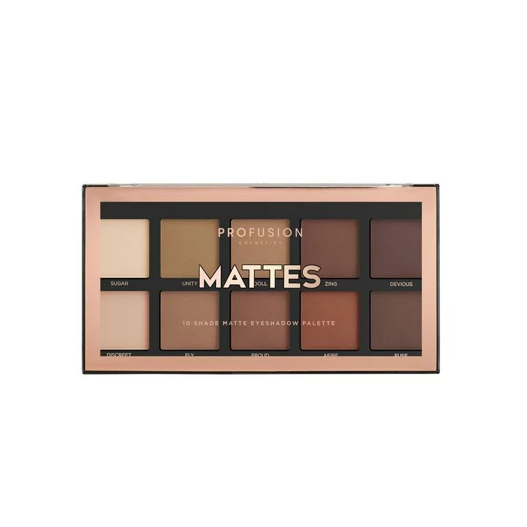Profusion Cosmetics Eye Shadow Palette, Mattes | Walmart (US)