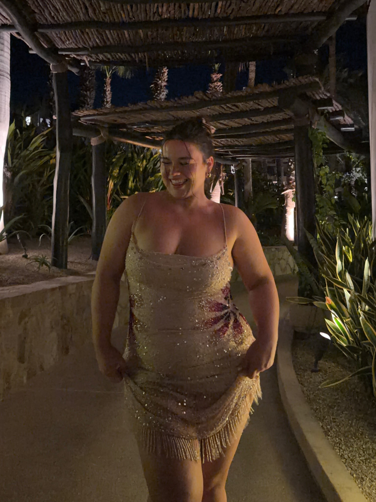 this sequin dress I wore in Cabo 

#LTKOver40 #LTKTravel #LTKHoliday
