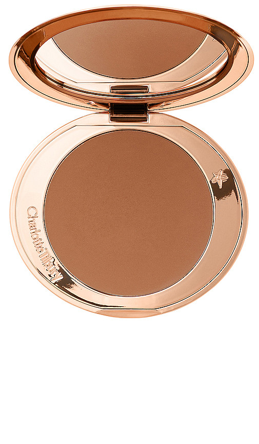 Charlotte Tilbury Airbrush Flawless Bronzer in Metallic Bronze. | Revolve Clothing (Global)