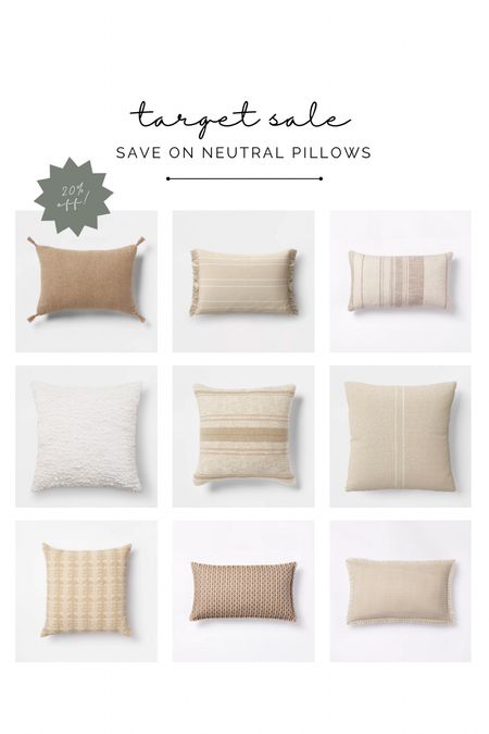 Last day to save 20% on pillows! Rounded up some of my favorite neutral throw pillows. 


#LTKunder50 #LTKhome #LTKsalealert
