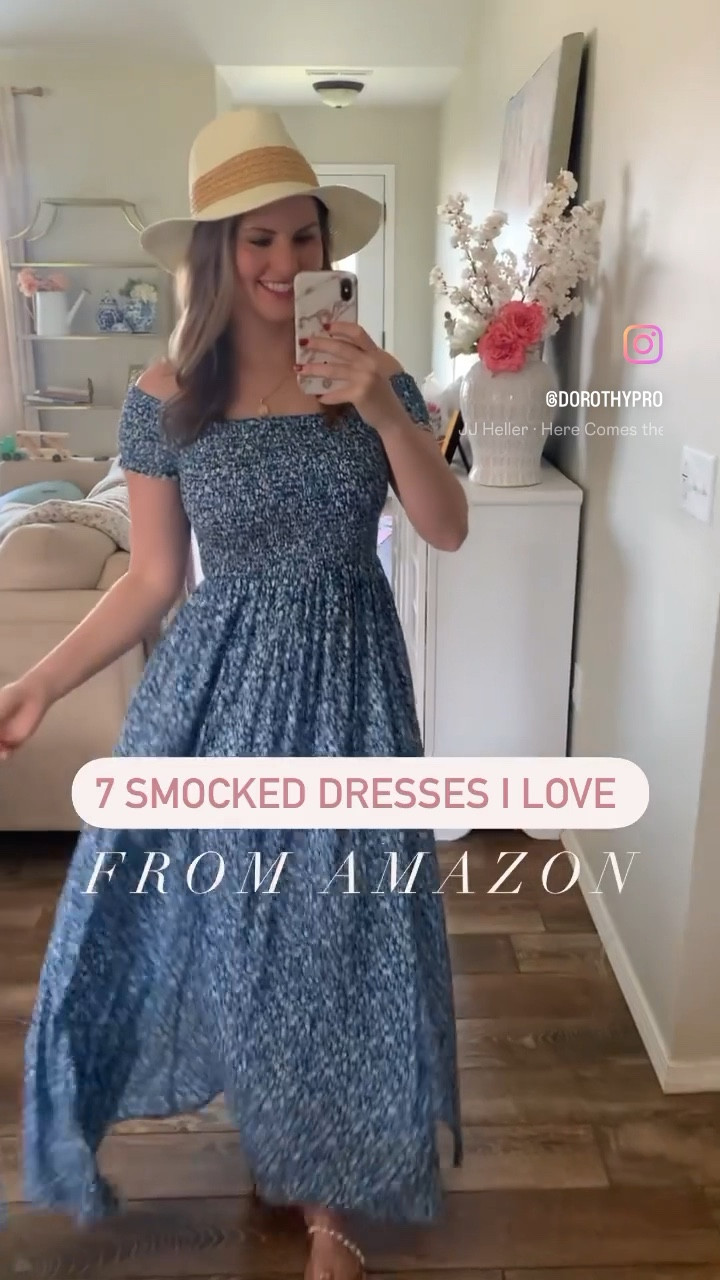 Spring dresses from Amazon! Love these smocked dresses. Great for spring weddings, baby showers, church dress, Mother’s Day brunch, graduation outfit, etc! 

Amazon dresses, spring dress, wedding guest dresses, mom style, Amazon fashion finds, smocked dresses 

#LTKwedding #LTKfindsunder50 #LTKVideo
