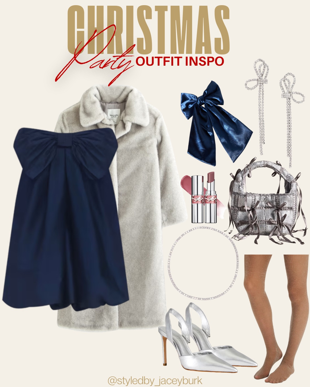 Holiday outfit inspo for a party! Love this holiday dress!! 

#LTKParties #LTKHoliday #LTKSaleAlert