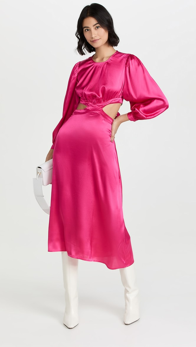 Cierra Cut Out Midi Dress | Shopbop