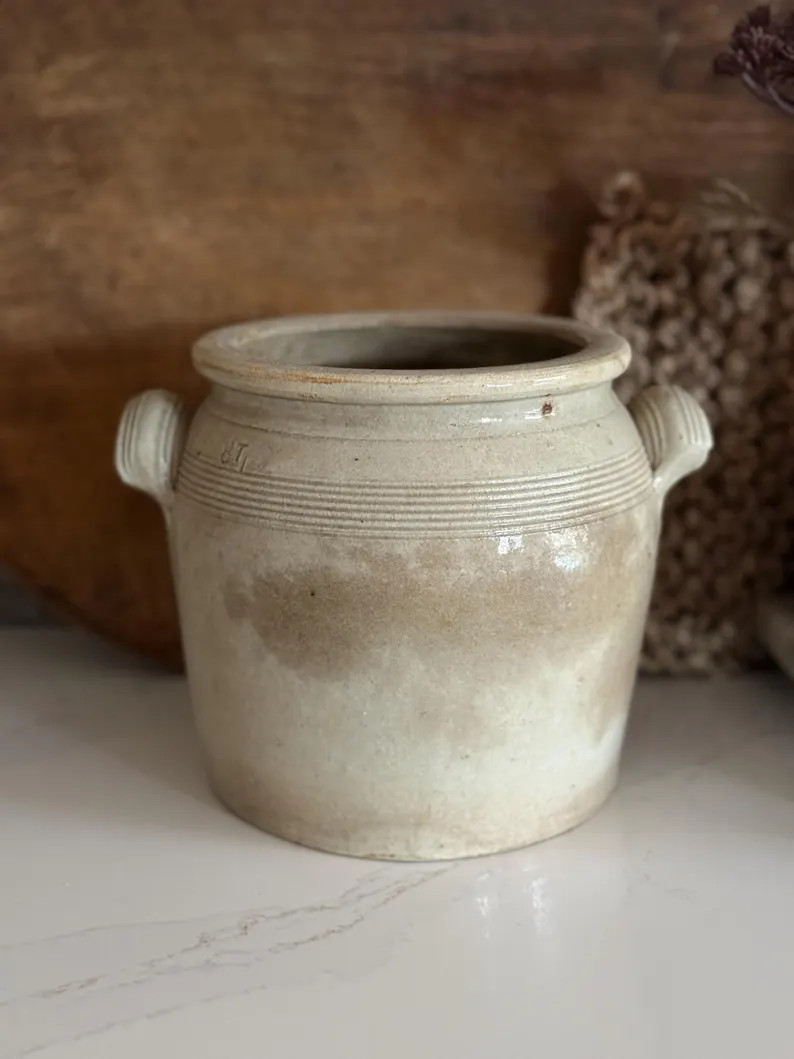 Vintage French Confit Pot - Etsy | Etsy (US)