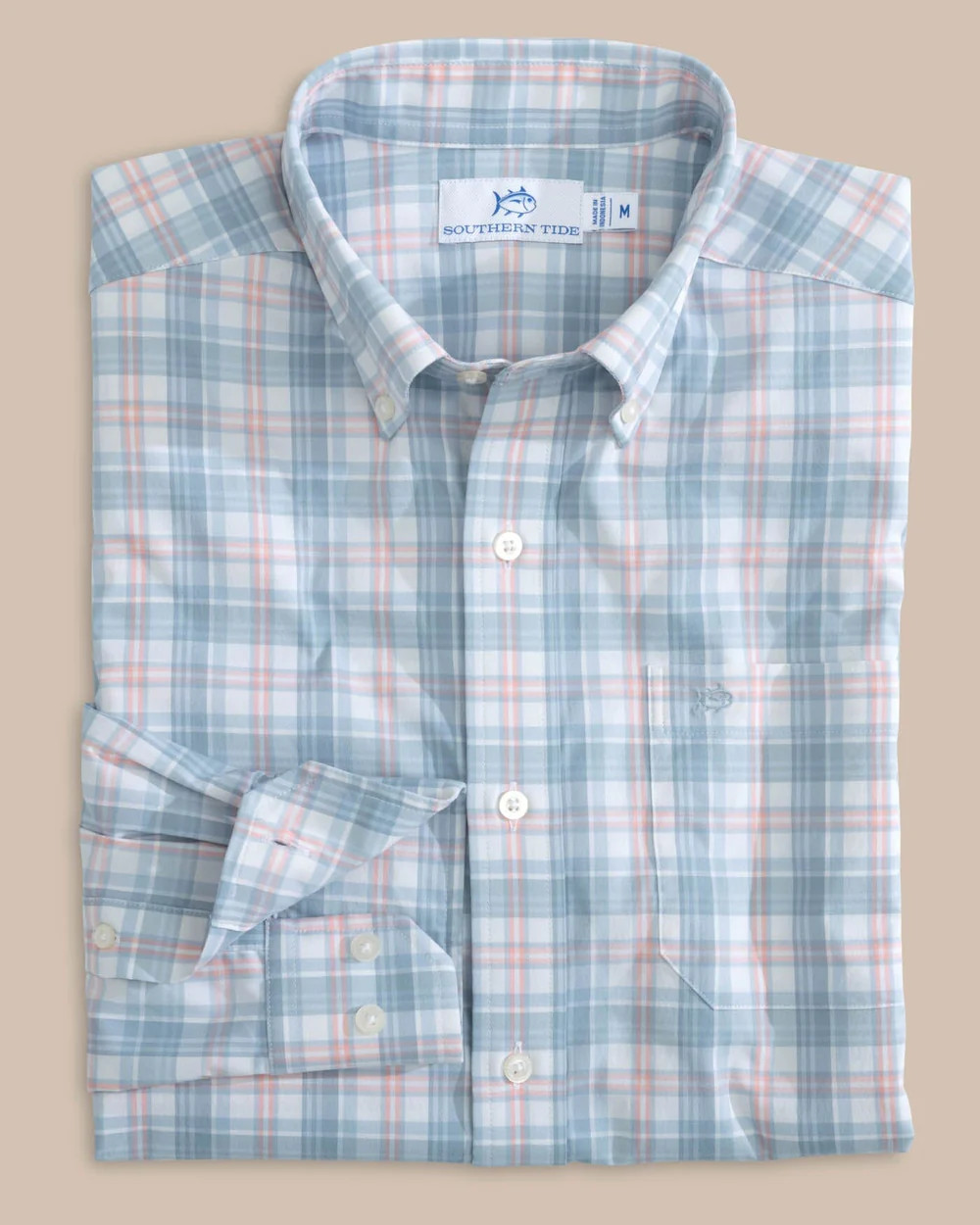 Intercoastal West End Plaid Long Sleeve Sport Shirt | Southern Tide