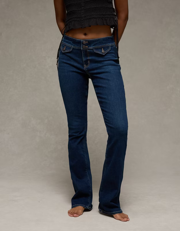 AE Next Level Low-Rise Kick Bootcut Jean | American Eagle Outfitters (US & CA)
