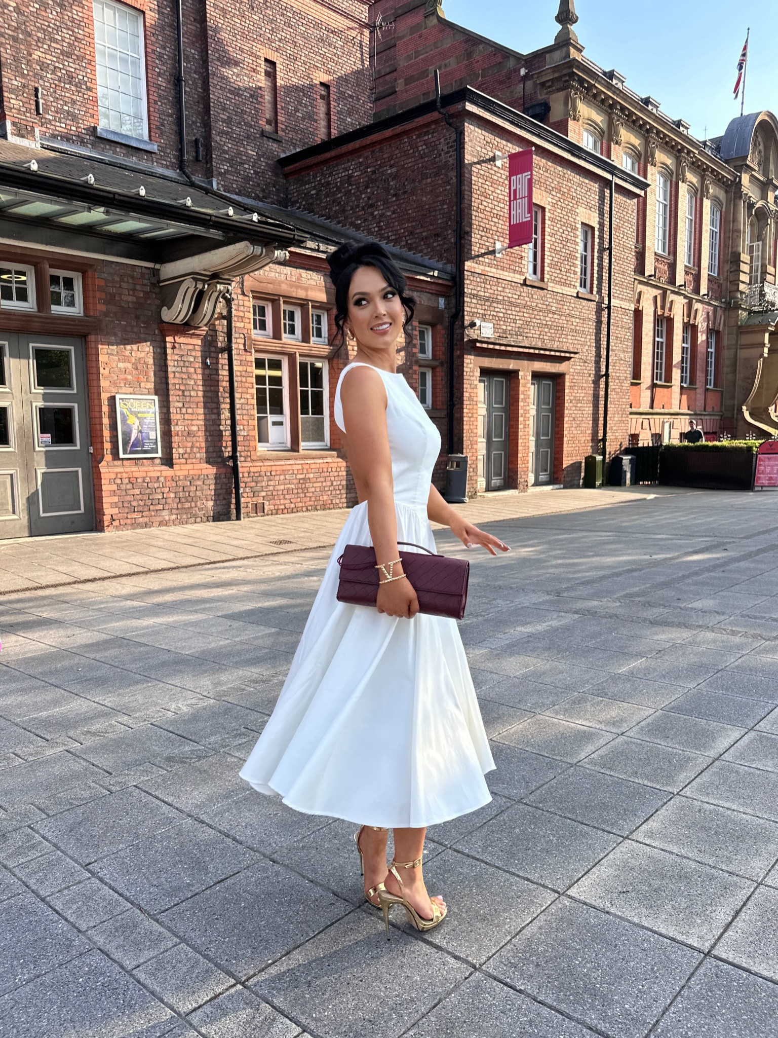 I was originally saving this House of CB sun dress for a day at the polo or the regatta, but cute outfits shouldn’t wait to be worn 🤍✨ 

#LTKwedding #LTKbag #LTKsummer