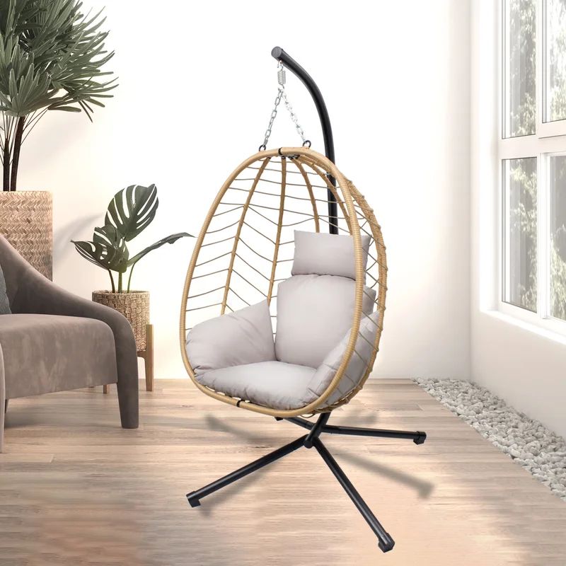 Kempson Swing Chair with Stand | Wayfair North America