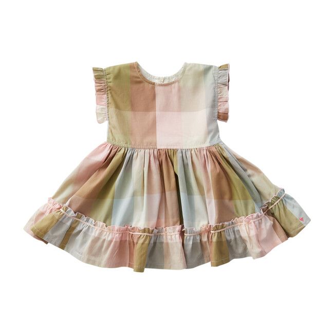 Pink Chicken Niley Dress, Multi Gingham (Prints, Size 5Y) Maisonette | Maisonette