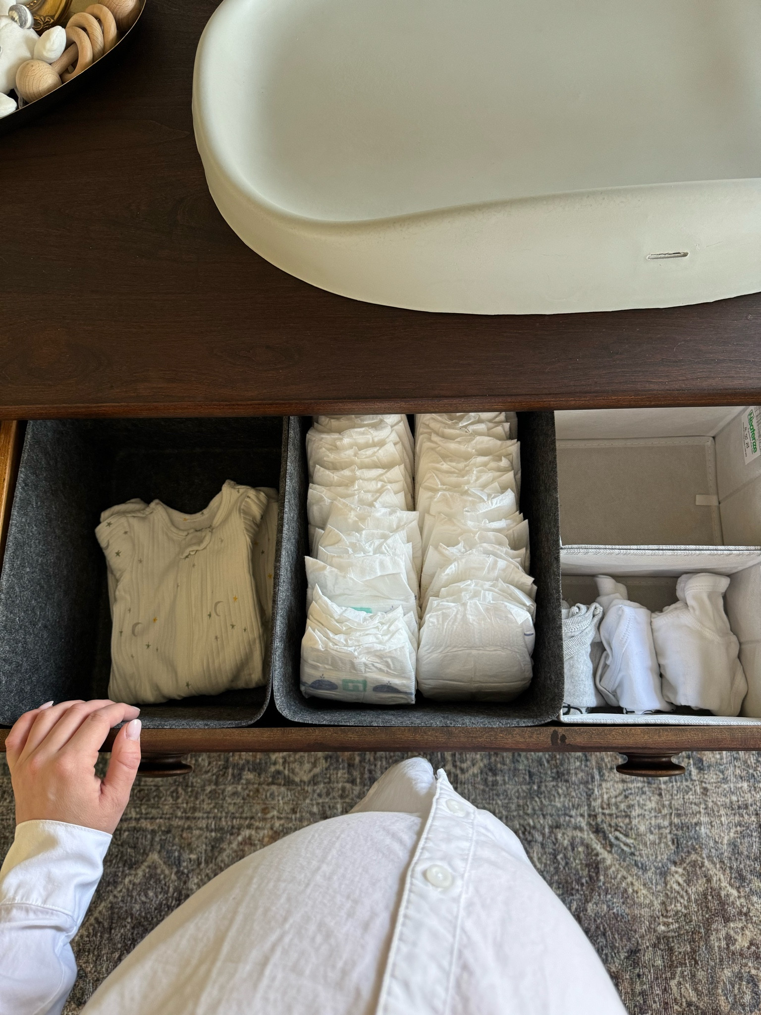 Baby changing dresser organizers!

#LTKbump #LTKbaby