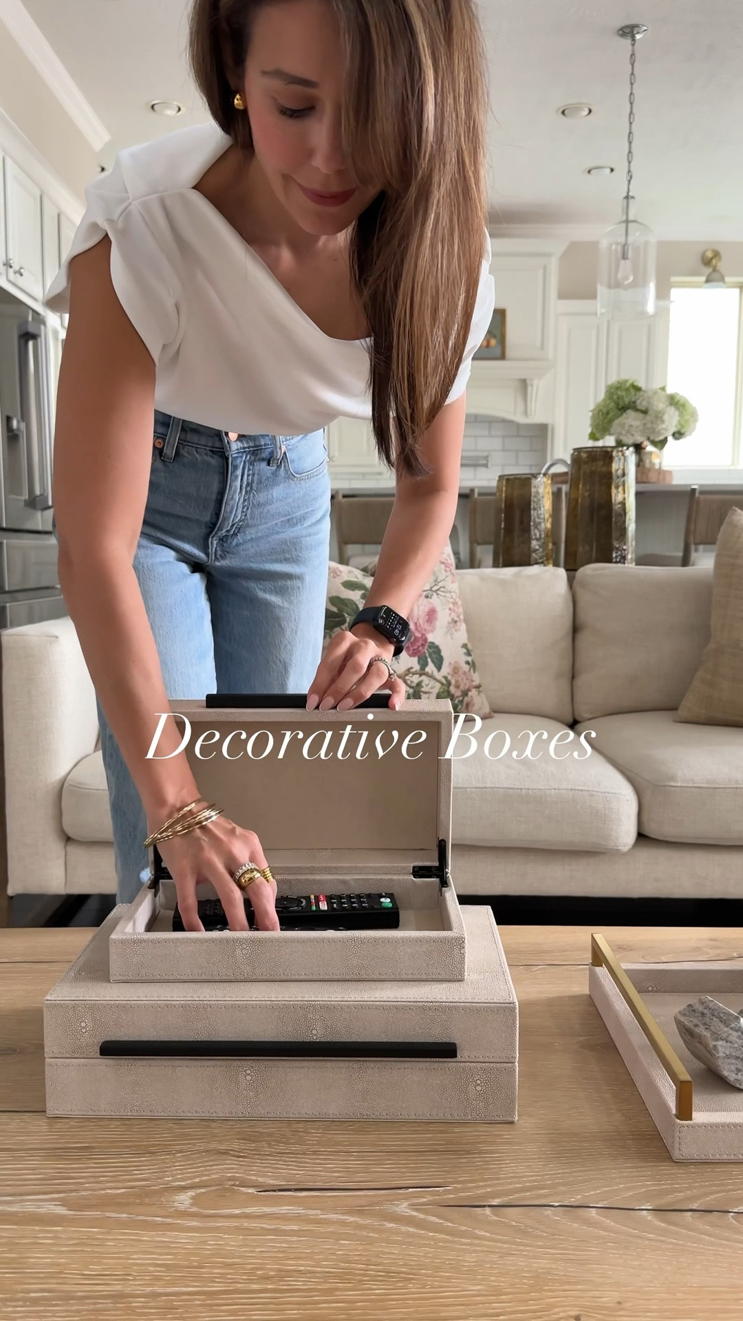 Amazon best sellers !! From the super popular set of 3 planters and faux flowers, to my coffee table decor and chic candle holders. The tried and true eucalyptus stems, And super versatile concrete bowl! 

Need more links? Ask a question here or check out my collection called my living room.#LTKVideo 

#LTKHome #LTKStyleTip #LTKFindsUnder100