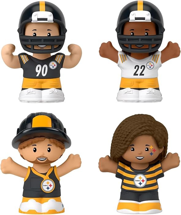 Little People Pittsburgh Steelers NFL Collector Figure Set, OS | Amazon (US)