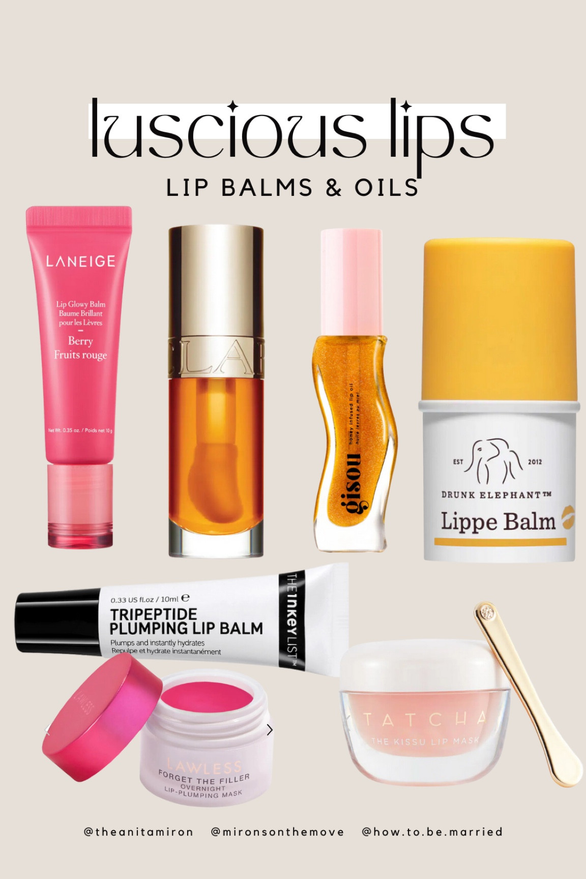 Lip balms and lip oils

#LTKbeauty