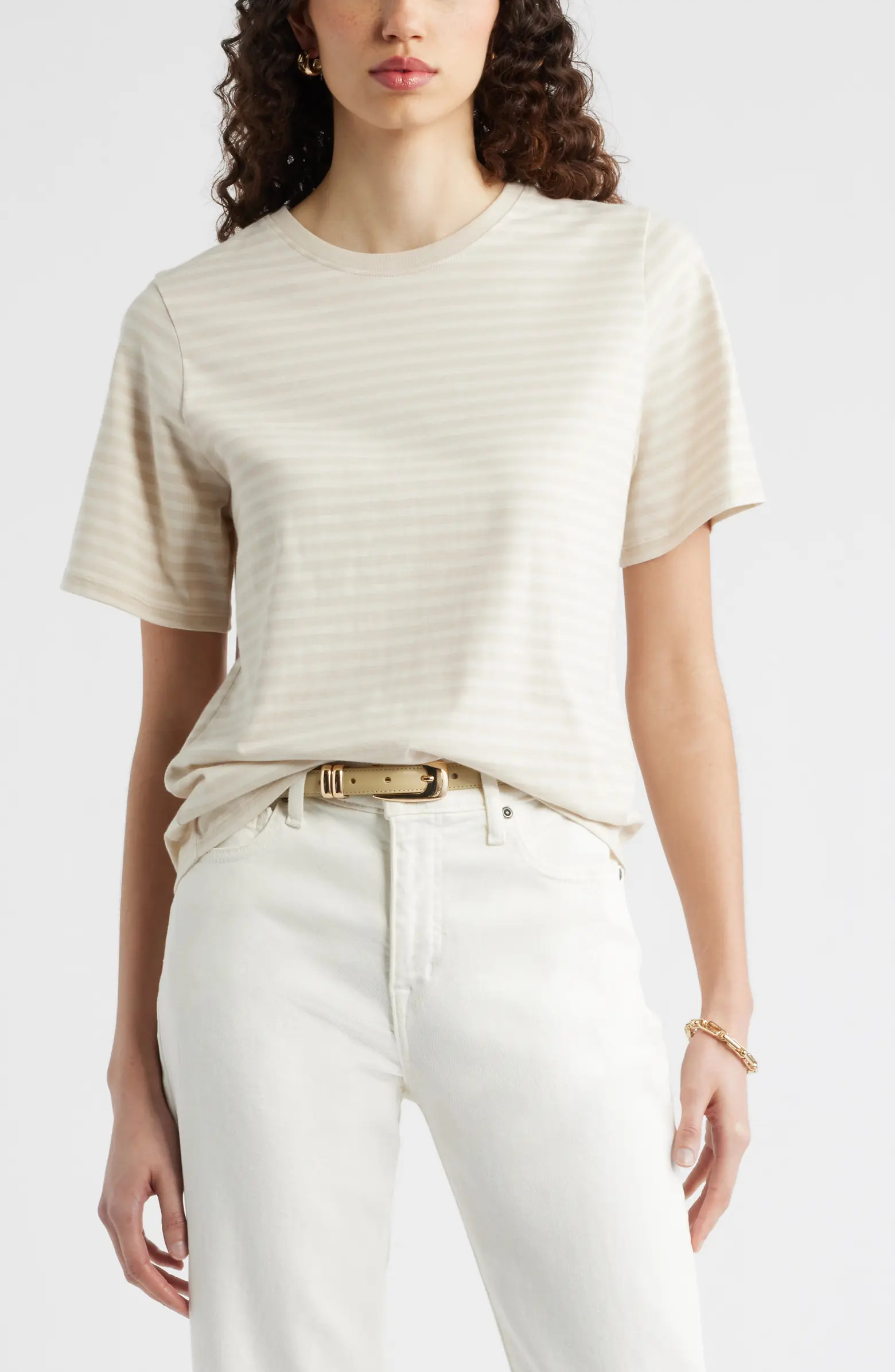 Relaxed Fit Pima Cotton Crewneck T-Shirt | Nordstrom