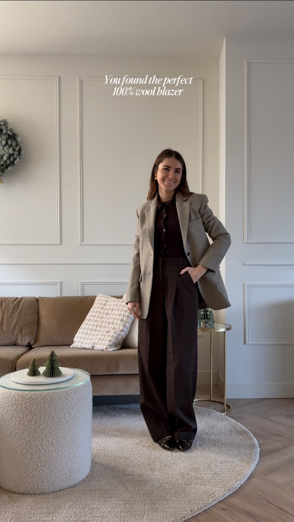 You found the perfect 100% wool blazer in beige. 

#LTKnederlands #LTKeurope #LTKwinter