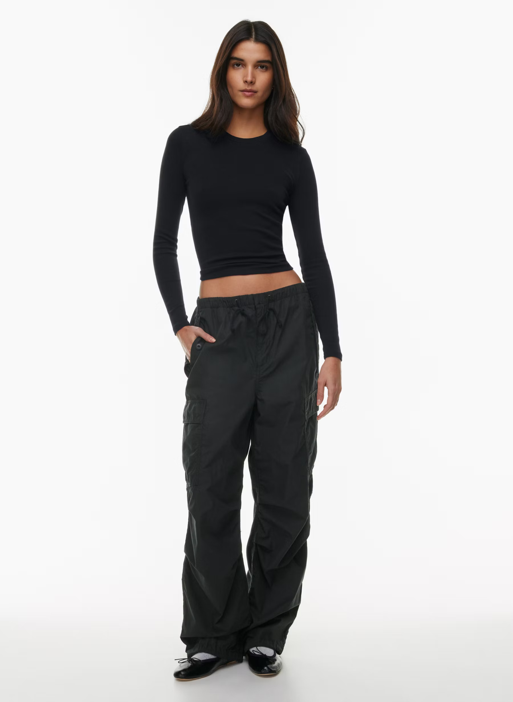 SQUAD POCKET PARACHUTE PANT | Aritzia