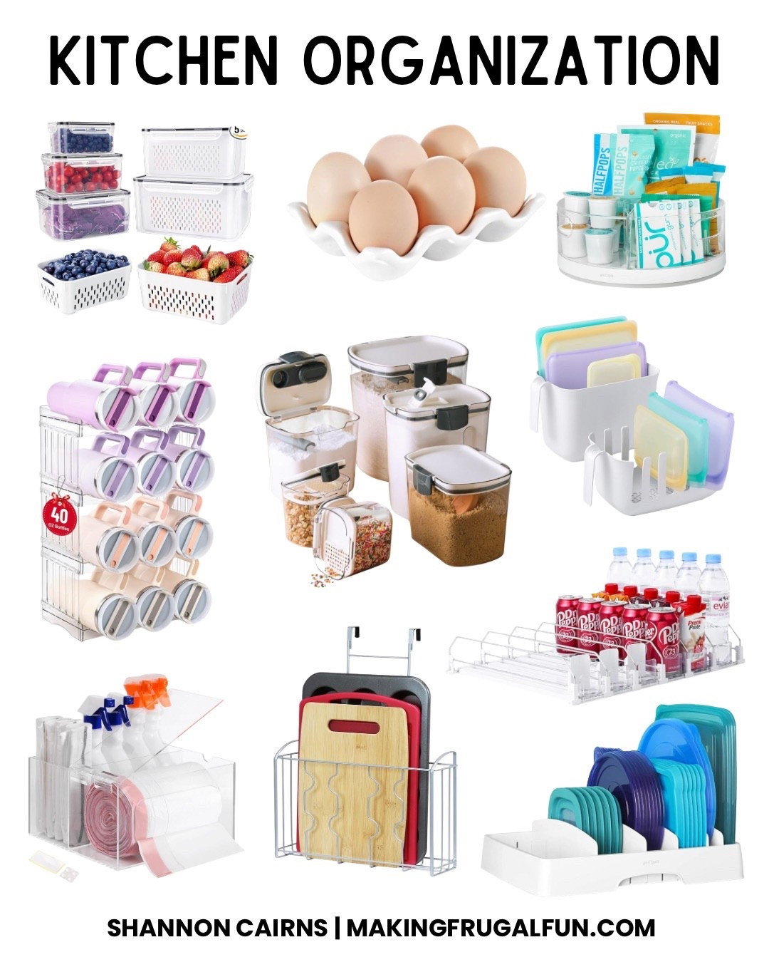 Kitchen pantry and fridge organization favorites!

#LTKHome