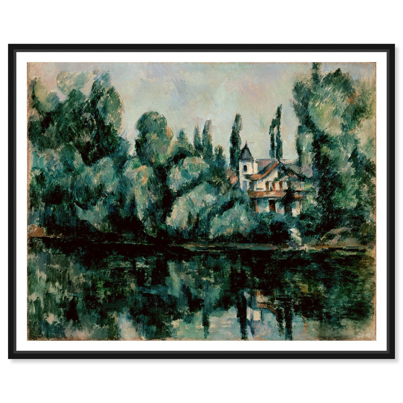 Paul Cezanne - Les Rives De La Marne | By Oliver Gal | Oliver Gal