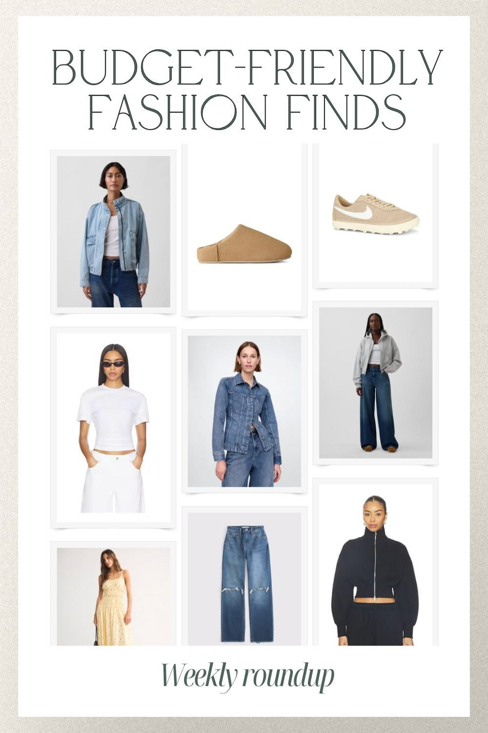 Budget-Friendly Fashion Finds! 

 