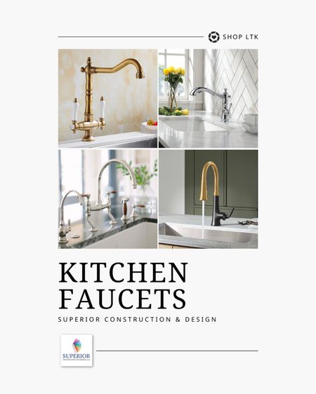 Kitchen faucets for every style, including farmhouse, traditional, transitional, contemporary and more!

#LTKhome #LTKstyletip