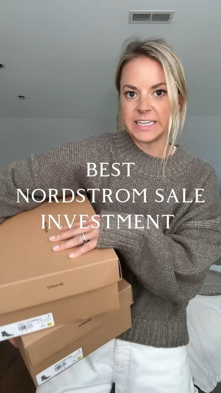 Invested in these classic booties from the NSale and they’re SO good! I went tts and they’re available in 3 colors. 
Outfit Details
•booties fit tts 
•brown sweater - size small,tts 
•white denim jeans - 26R,tts, I’m 5’5
•exact blue jeans are old Zara, but linked similar pair I own and fit tts 
•fair isle sweater - size small,tts 
•brown cardigan - size medium  
•black jeans are both Everlane in size 26/tts. Linked their current versions along with similar options I own 
•white button down old Jcrew, but linked current version 
•belt size small/tts 

fall booties, fall shoes, fall outfit inspo

#LTKgrwm #LTKSaleAlert