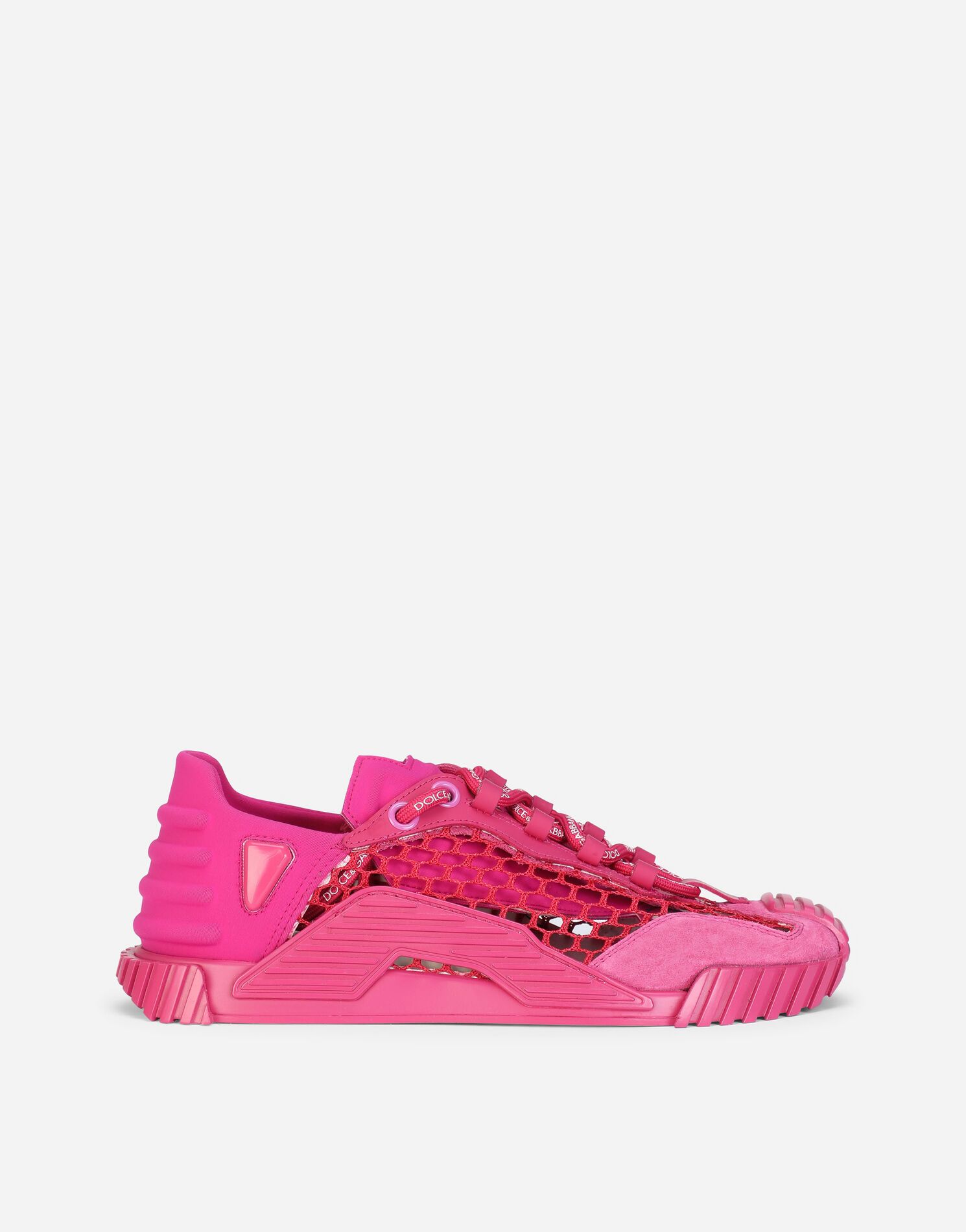 Mesh NS1 slip-on sneakers in Fuchsia for Women | Dolce&amp;Gabbana® | Dolce & Gabbana