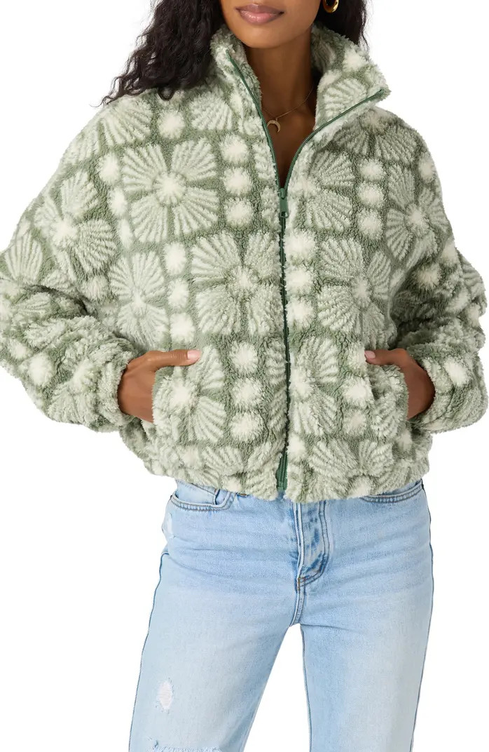 O'Neill Cordin Allover Print Fleece Jacket | Nordstrom | Nordstrom