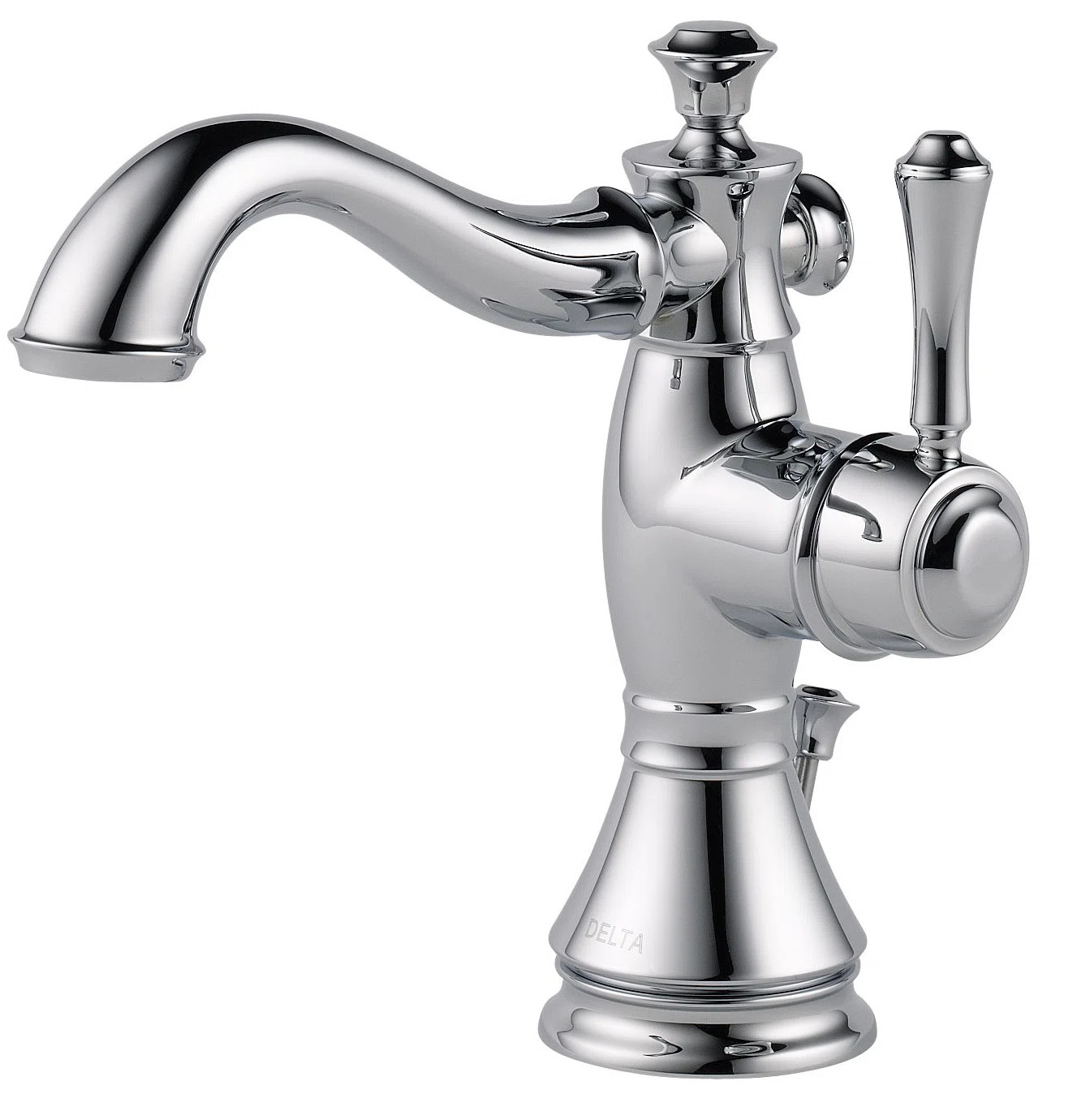 Delta Cassidy™ Single Hole Bathroom Faucet with Drain Assembly & Reviews | Wayfair | Wayfair North America