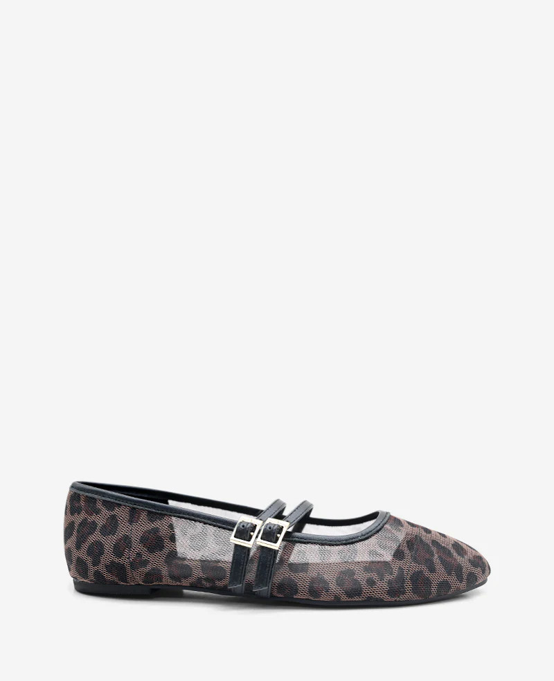 Kenneth Cole | Mackenzie Leopard Print Mesh Mary Jane in LEOPARD MESH, Size: 9.5 | Kenneth Cole