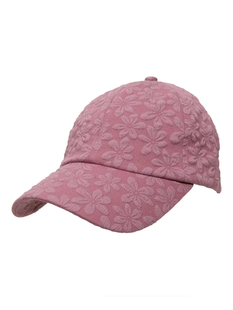 Time and Tru Women’s Floral Quilted Baseball Hat | Walmart (US)