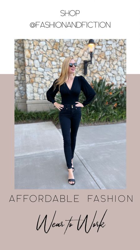 Great bodysuit from Amazon. Classic silhouette. Fit TTS. Wearing size small.

#LTKstyletip #LTKworkwear #LTKunder50
