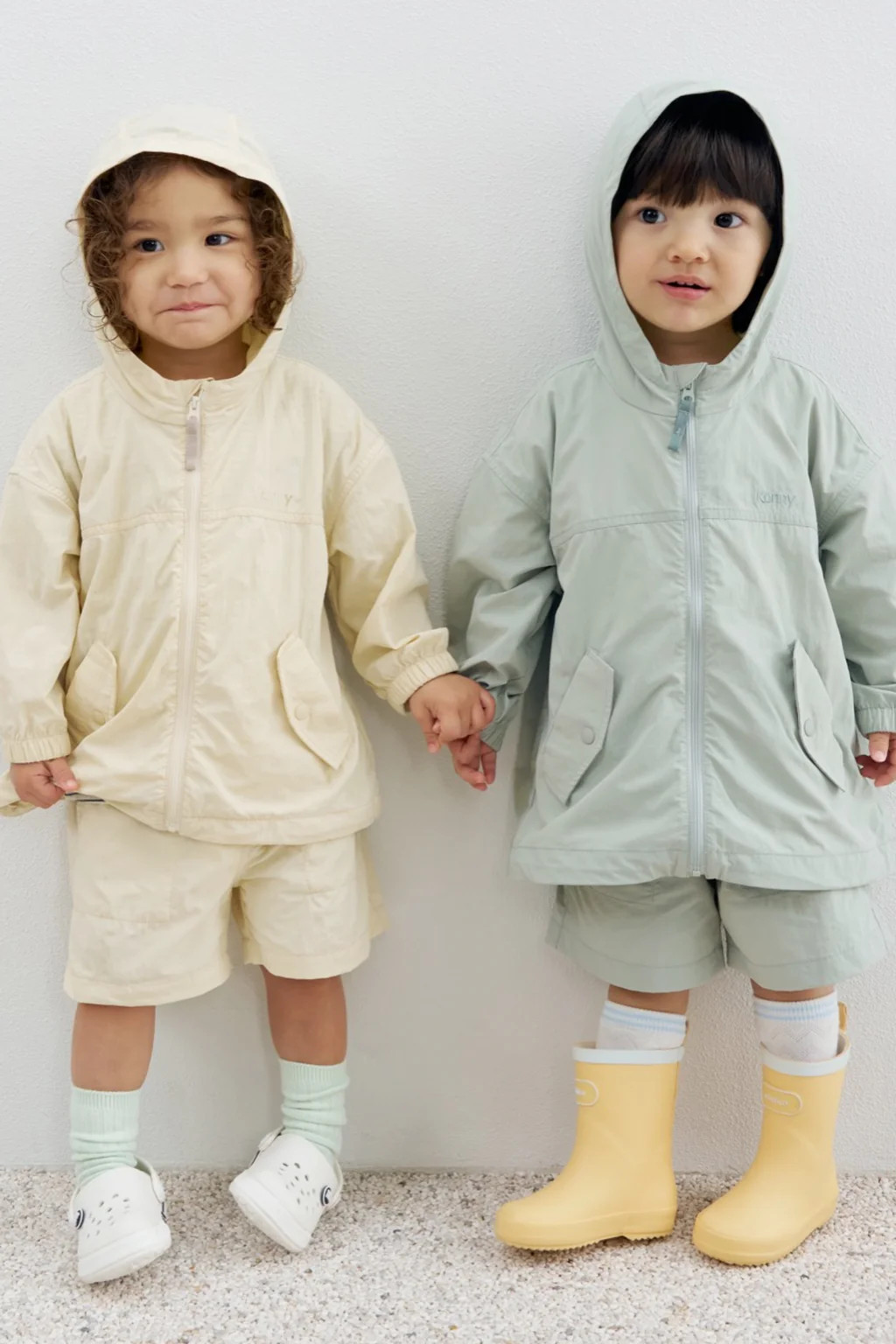 [Set] Nylon Windbreaker&Shorts | Konny Baby